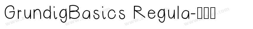 GrundigBasics Regula字体转换